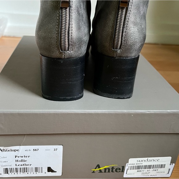 Sundance Antelope Metallic Booties - Picture 6 of 8